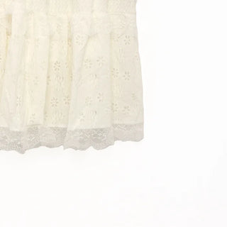 Lace long skirt