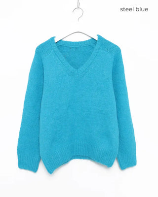Soft V-neck sweater