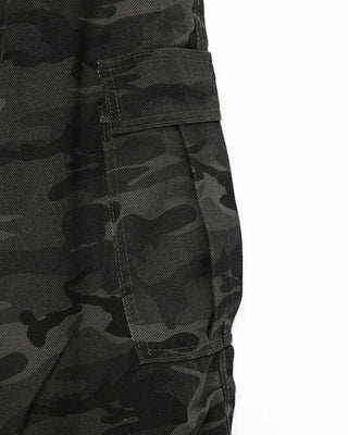 Camouflage Cotton Cargo Pants
