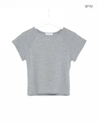 Raglan Shoulder Short Sleeve T-Shirt