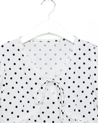 Polka Dot Girly Blouse