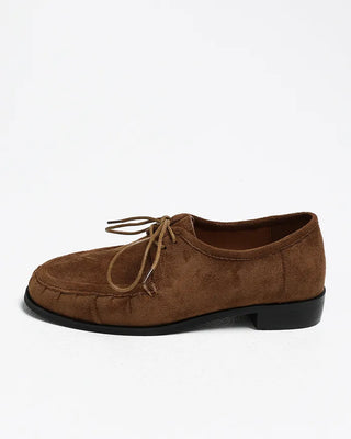 Suede Gathered Toe Chukka Boots