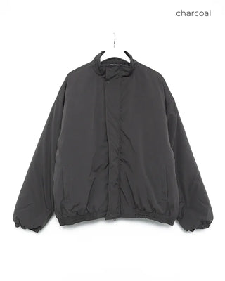 High-neck down jacket