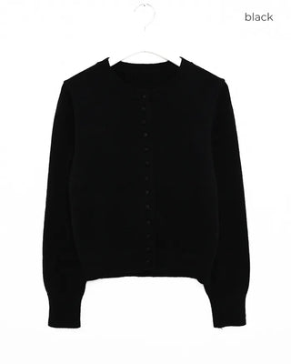 Simple knit cardigan