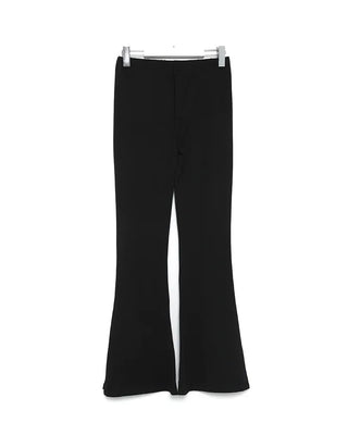 Simple spandex bootcut slacks