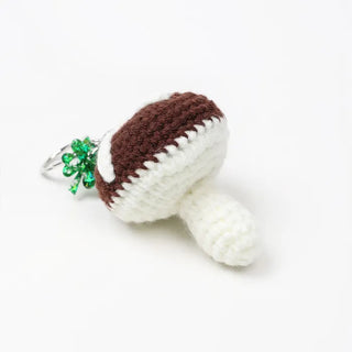 Mushroom keychain