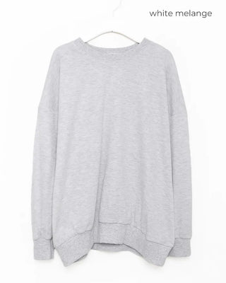 (Unisex) Plain Oversized Sweatshirt