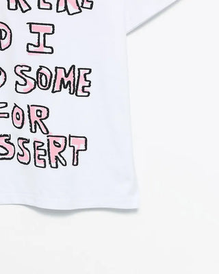 Crayon lettering T-shirt