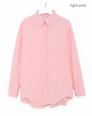 Pastel-colored basic shirt
