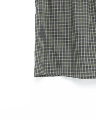 Cap puff sleeve ribbon flare blouse