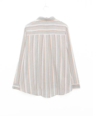 One-pocket multi-stripe shirt