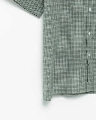 Checkbox Silhouette Half Shirt