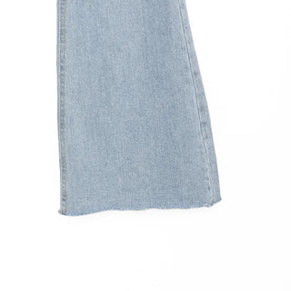 Bootcut denim pants