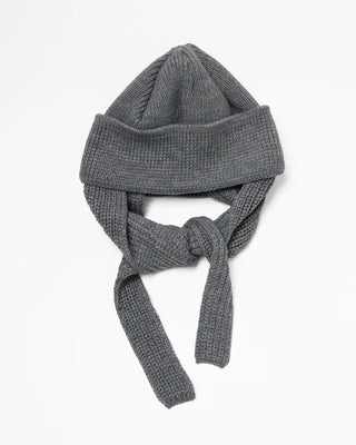 Earflap knit beanie