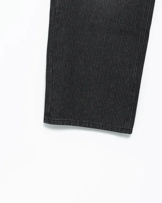 (Unisex) Whisker Wash Rib Denim Pants