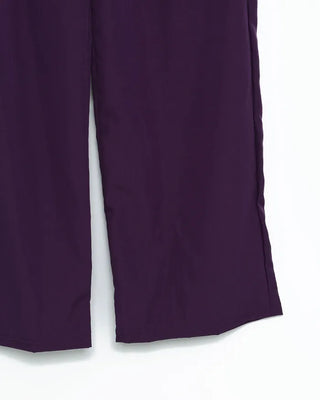 Wood Bead Nylon Easy Pants