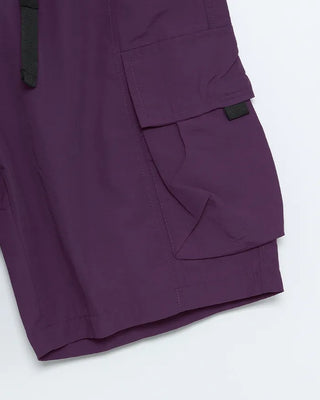 Belted cargo Bermuda shorts