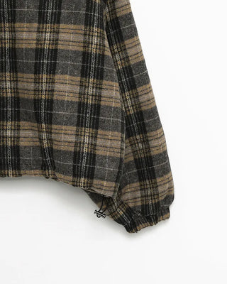Reversible Stitch Check Jumper