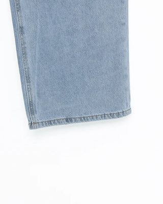 Basic straight wide-fit denim pants