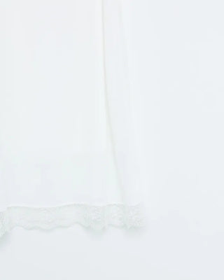 Lace camisole mini dress