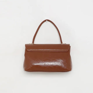 Flap Lock Square Tote Bag