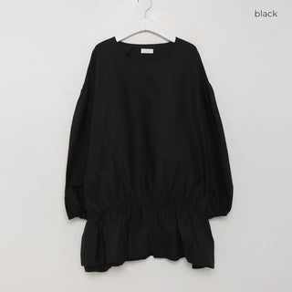 Shirred mini dress