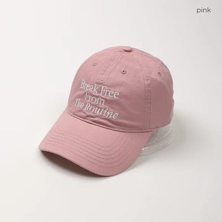 Lettering Stitch Cap