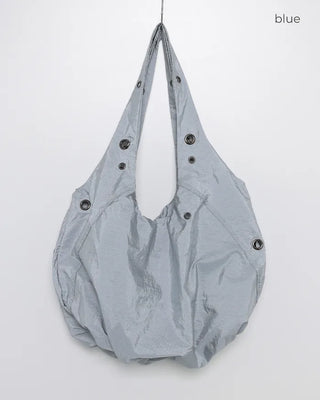 Gathered Big Shoulder Bag
