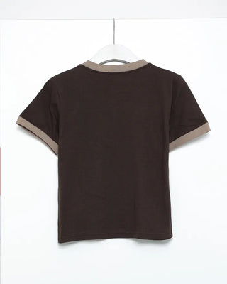 Color Layered Ringer T-Shirt