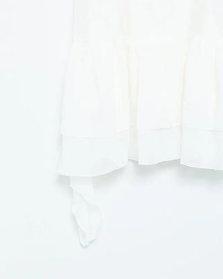 Asymmetrical Frill Bustier Dress