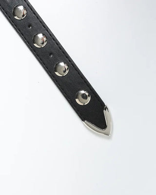 Round studded belt