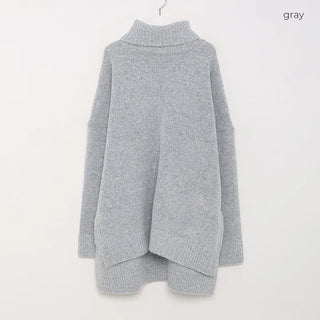 Turtleneck long knit