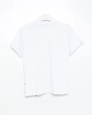 Dot Twist Round Neck T-Shirt