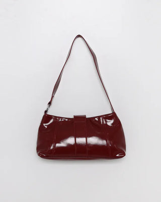 Square studded shoulder bag