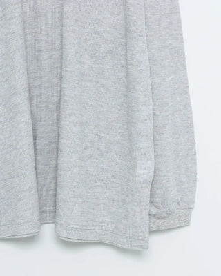 Oversized Long Sleeve Waffle T-Shirt