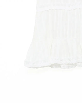 Frilled camisole mini dress