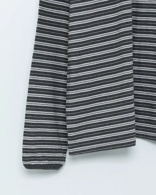 Striped long-sleeved T-shirt