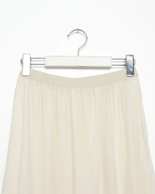 Chiffon tiered long skirt