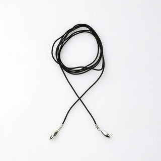 Black strap necklace
