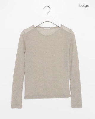Colorful long-sleeved tops