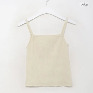 Simple ribbed camisole