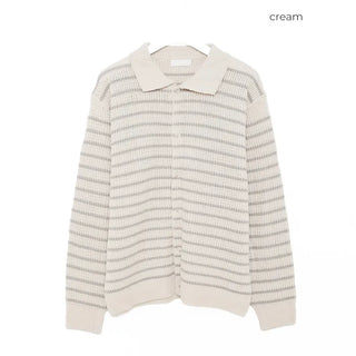 Striped cardigan