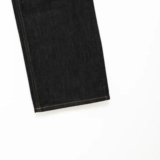 Stitch Point Wide Denim Pants