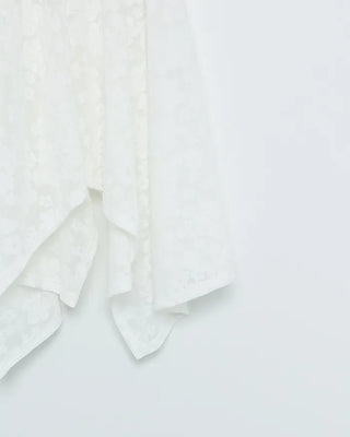 Floral print lace twist camisole