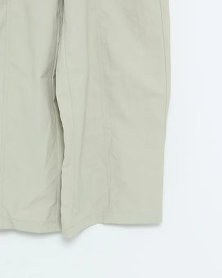 Nylon pants with string waist