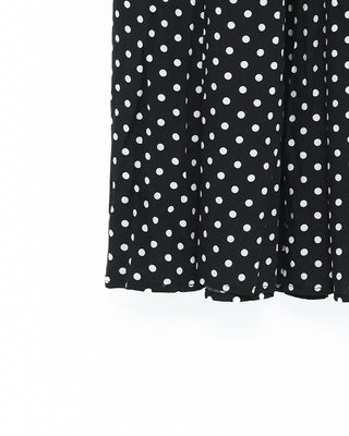 Off-shoulder tiered long dress