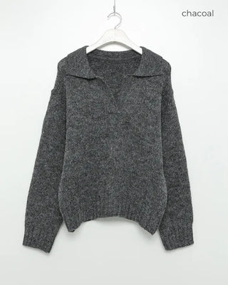 Johnny Collar Knit