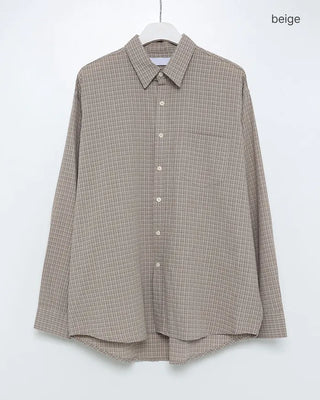 Flannel check shirt