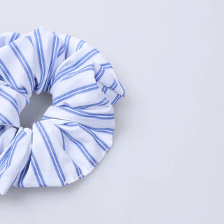 Striped scrunchie