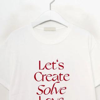 Solve Lettering T-Shirt